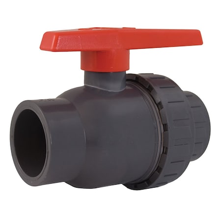 Jones Stephens 2in. Slip PVC Single Union Swimming Pool Ball Valve B95200